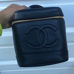 Authentic Chanel Caviar Vanity